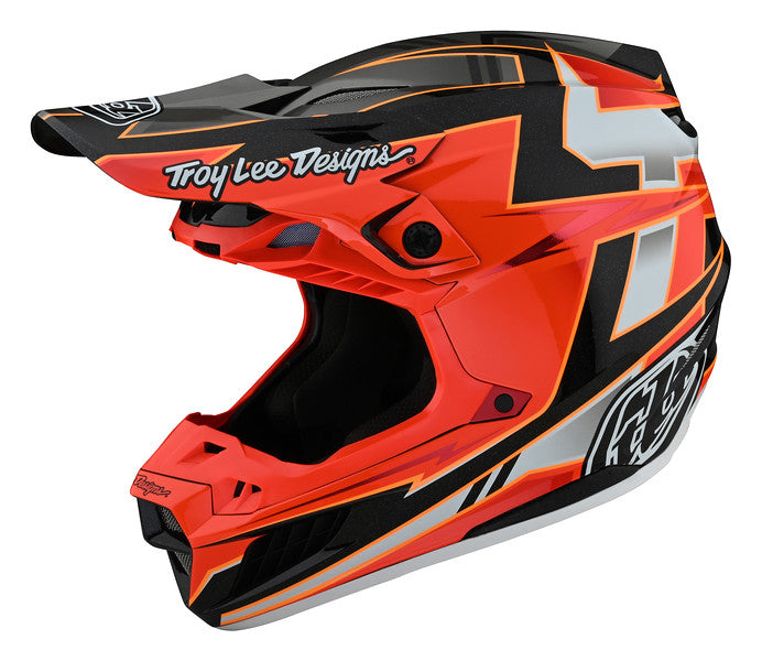 Casco Troy Lee Designs Se5 Composite Graph Red / Black